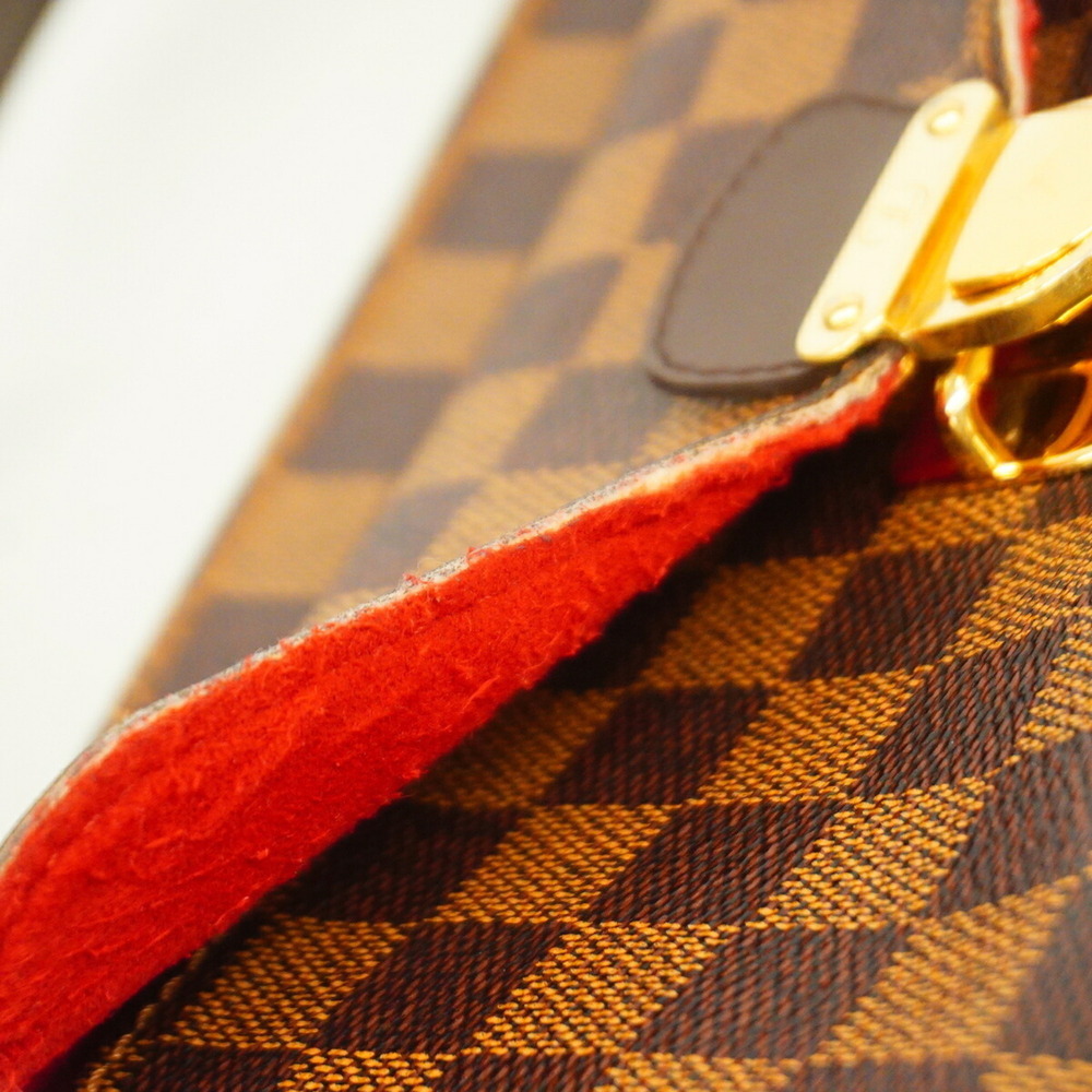 LOUIS VUITTON Authentic Brown Damier Shoulder Bag - Picture 10 of 11